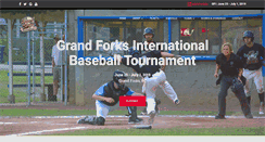 Desktop Screenshot of grandforksbaseball.com